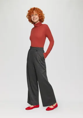 Pantalon extensible Wide Leg